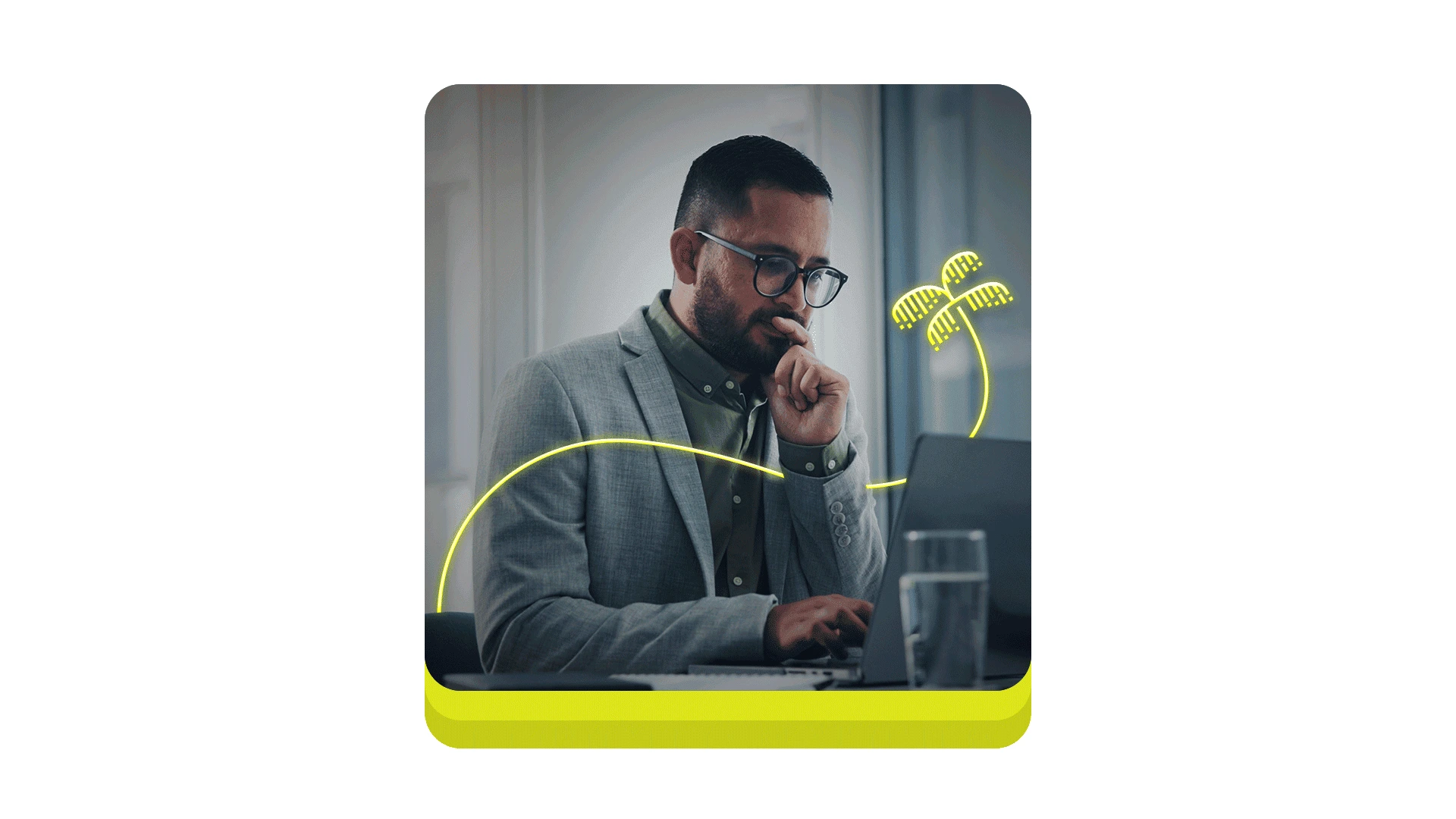 Homem tranquilo com a segurança Tempest