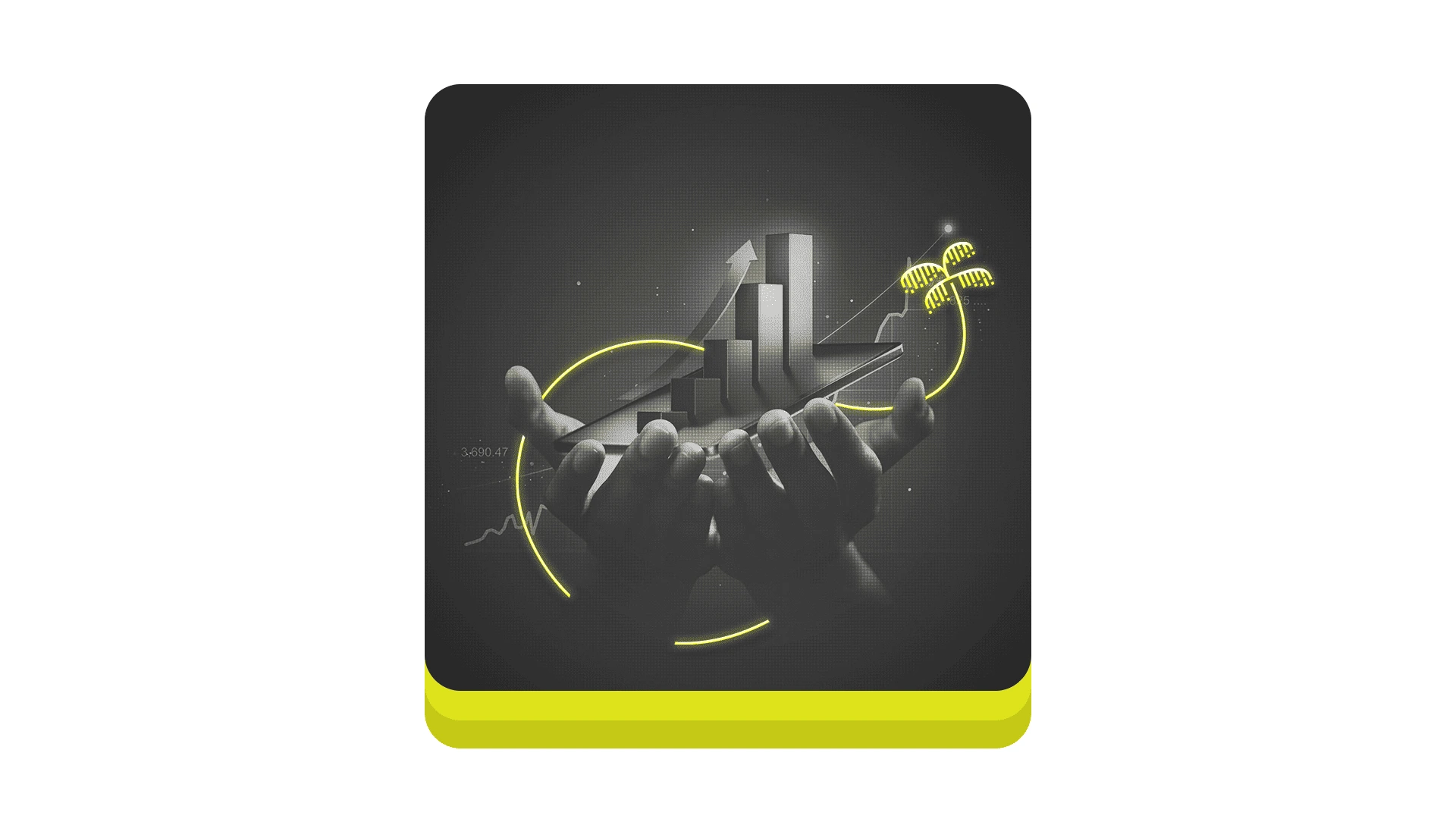Notebook com código de programação
